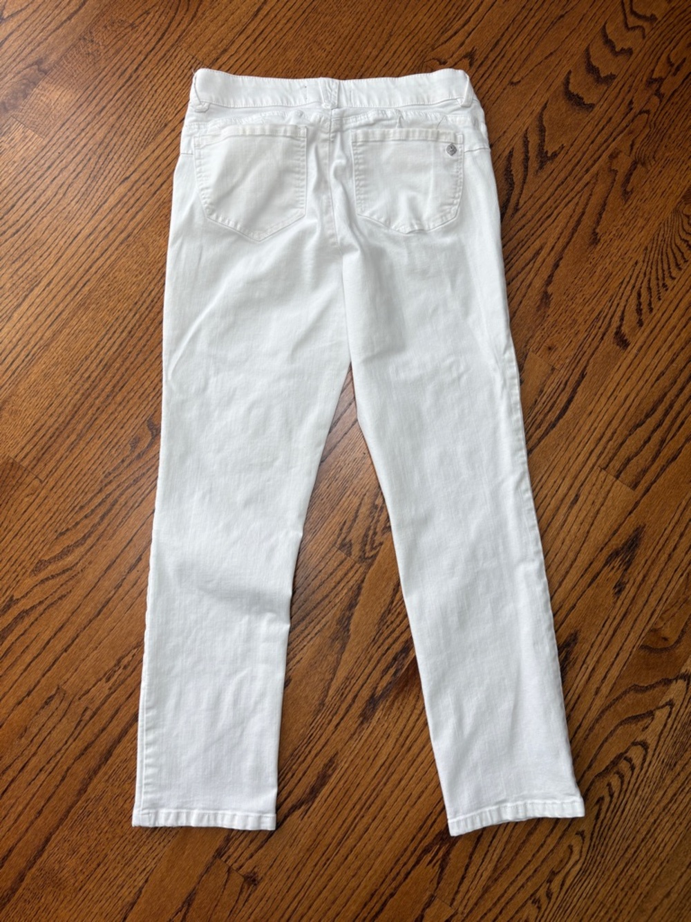 Democracy Women's White Ab Solution Straight Leg Jeans - Picture 4 of 8